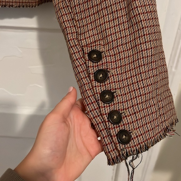 Free People cropped brown jacket - Picture 4 of 8